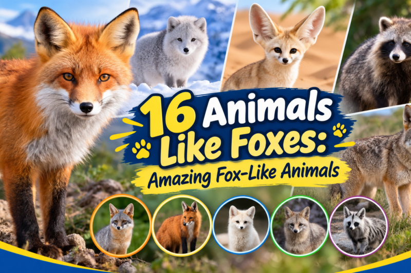 16 Animals Like Foxes: Amazing Fox-Like Animals