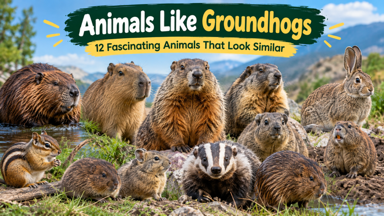 Animals Like Groundhogs