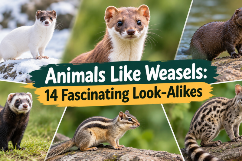 Animals Like Weasels: 14 Fascinating Look-Alikes