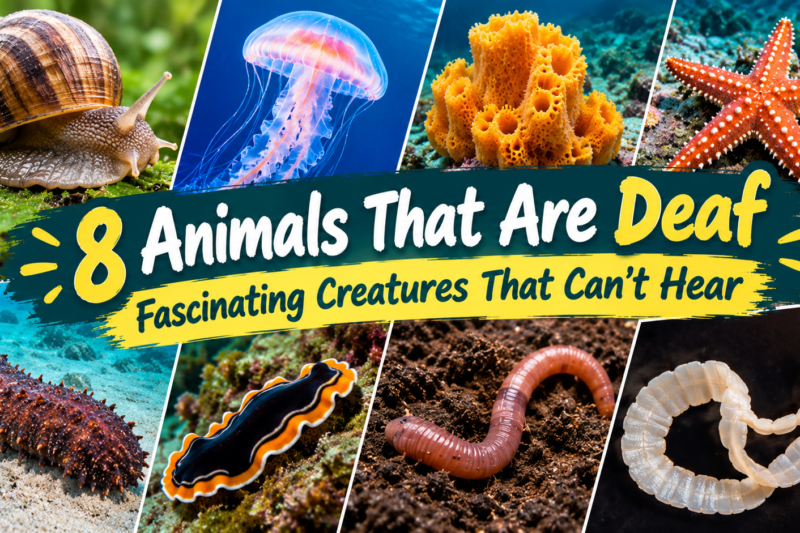 8 Animals That Are Deaf: Fascinating Creatures That Can’t Hear
