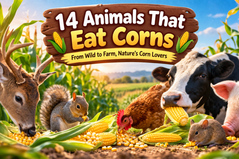 Animals That Eat Corns: 14 Animals That Eat Corn