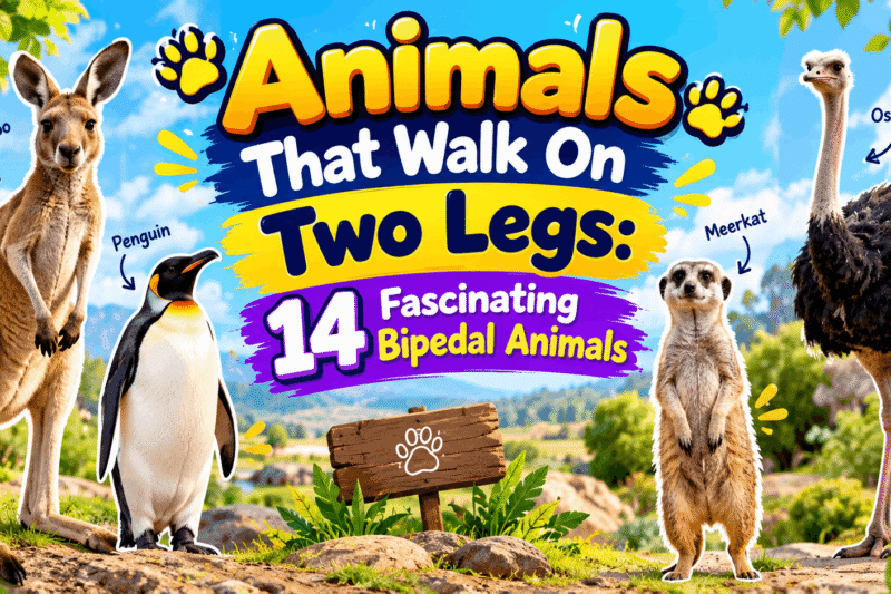 Animals That Walk On Two Legs: 14 Fascinating Bipedal Animals