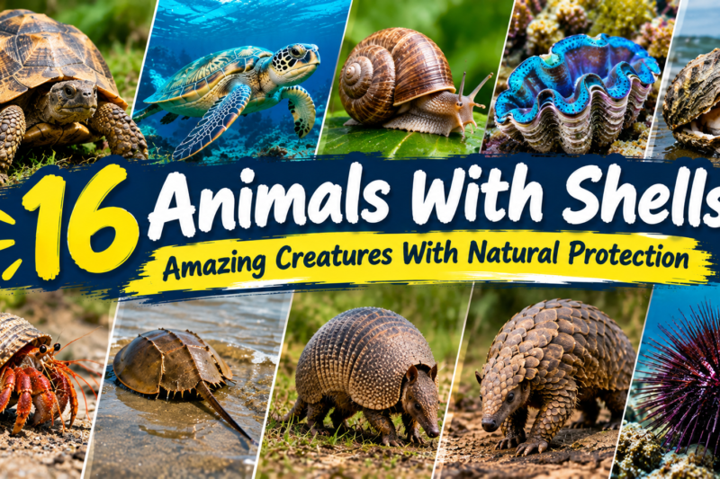 16 Animals With Shells: Amazing Creatures With Natural Protection