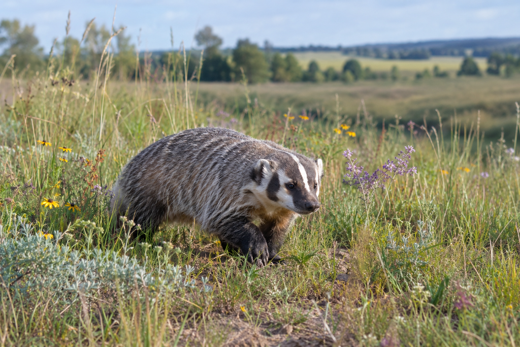 Badgers in Michigan