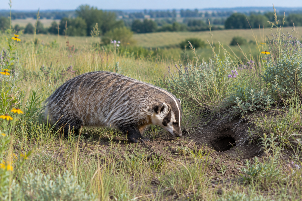 Badgers in Michigan