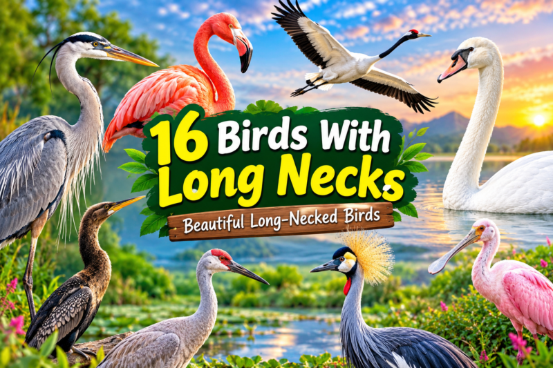 16 Birds With Long Necks: Beautiful Long-Necked Birds