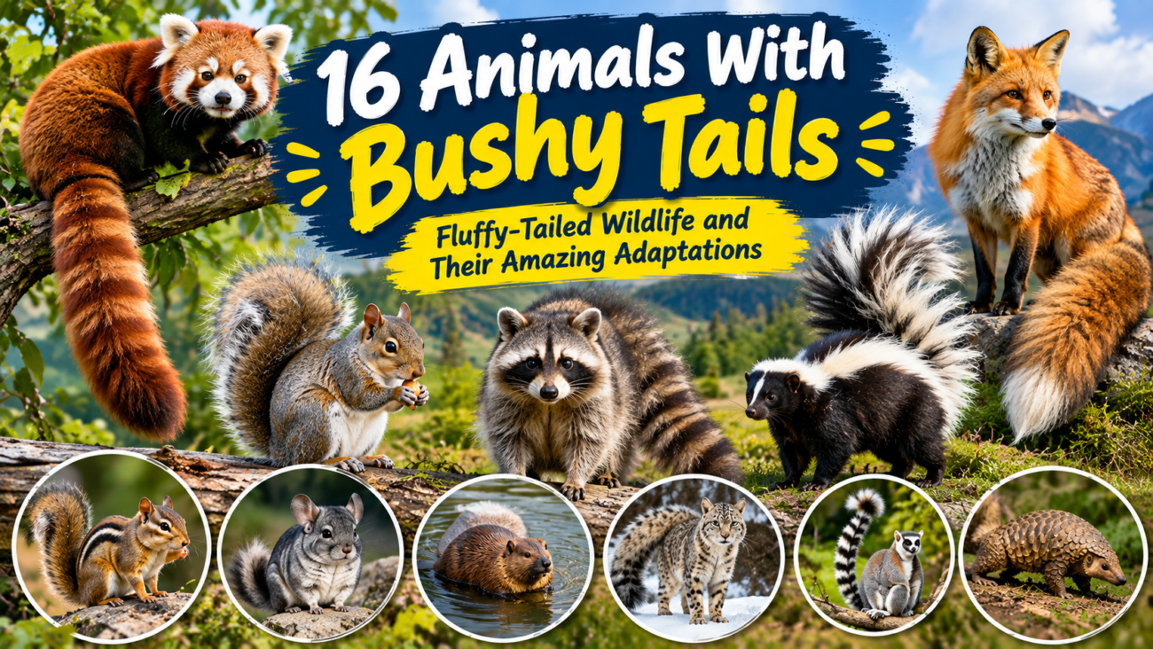 Animals With Bushy Tails