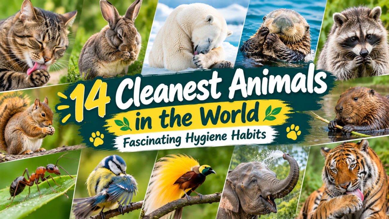 Cleanest Animals in the World