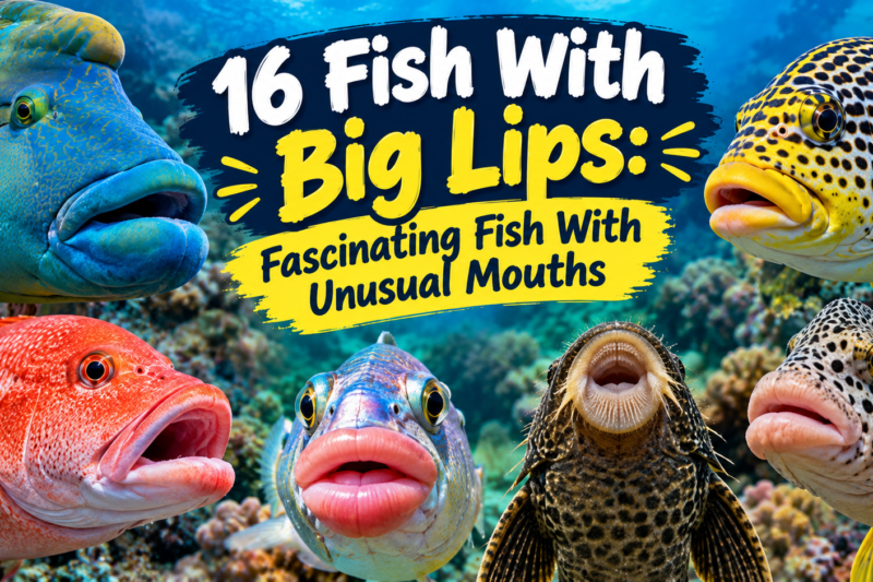 16 Fish With Big Lips: Fascinating Fish With Unusual Mouths
