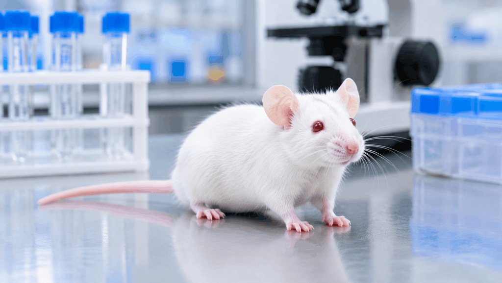 Mouse used in genetic research