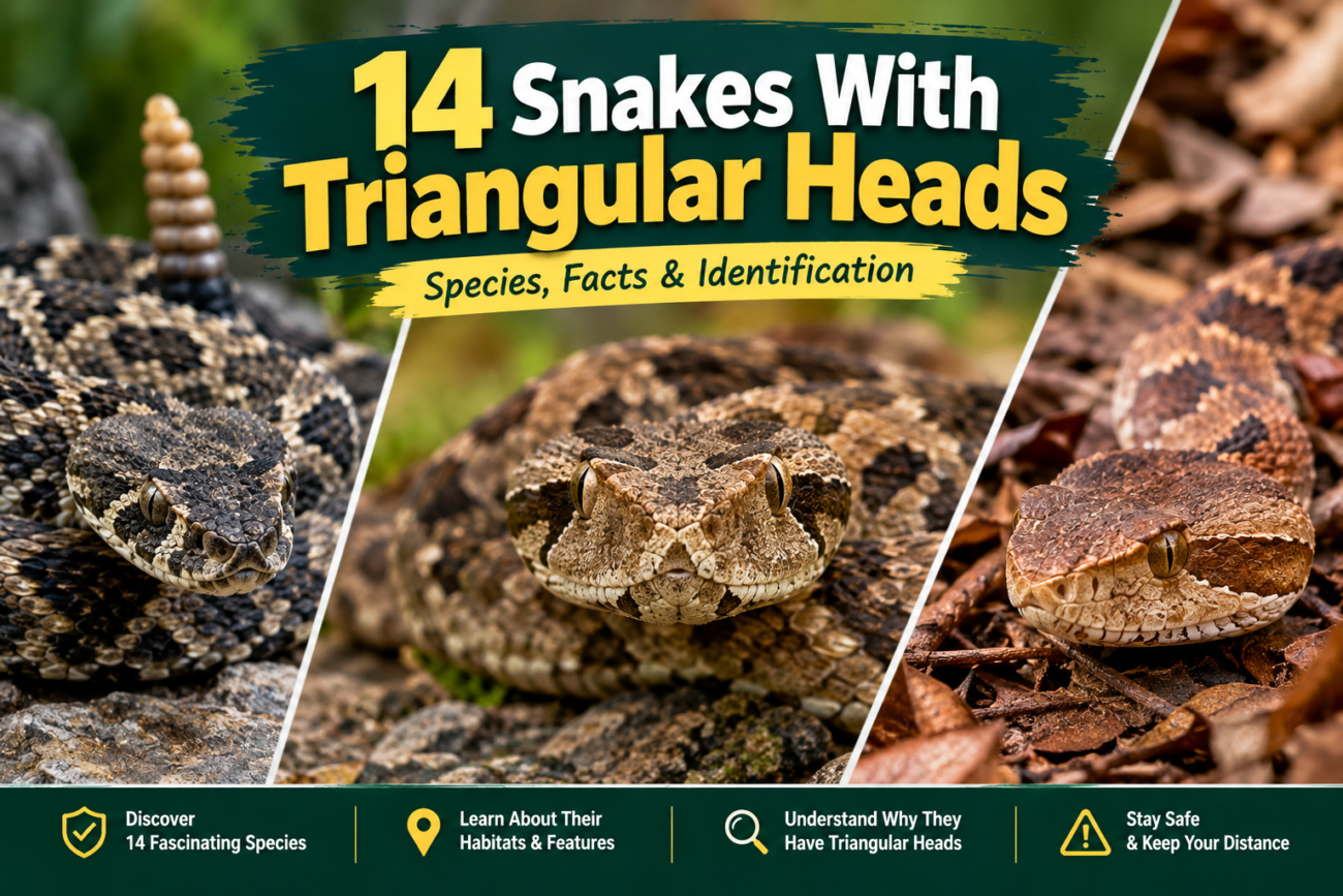 Snakes With Triangular Heads