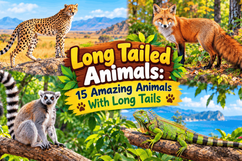 Long Tailed Animals: 15 Amazing Animals With Long Tails