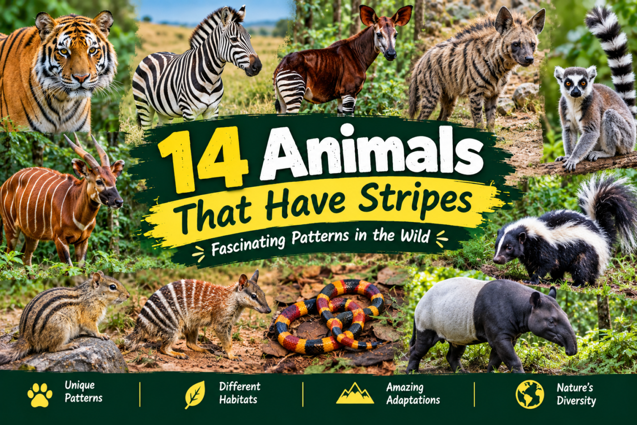 Animals That Have Stripes