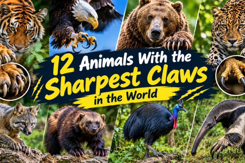 12 Animals With the Sharpest Claws in the World