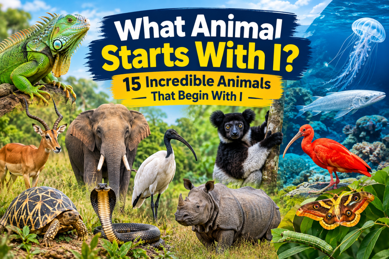 what animal starts with I