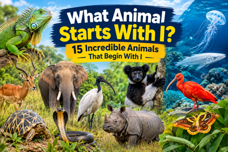 What Animal Starts With I? 15 Incredible Animals That Begin With I