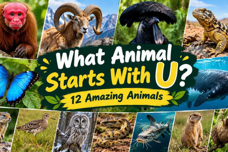 What Animal Starts With U? 12 Amazing Animals