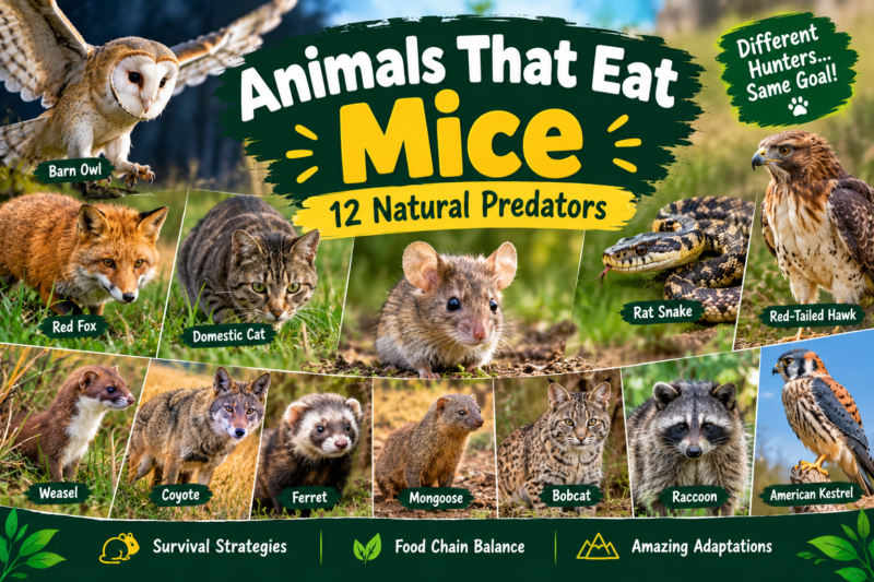 Animals That Eat Mice