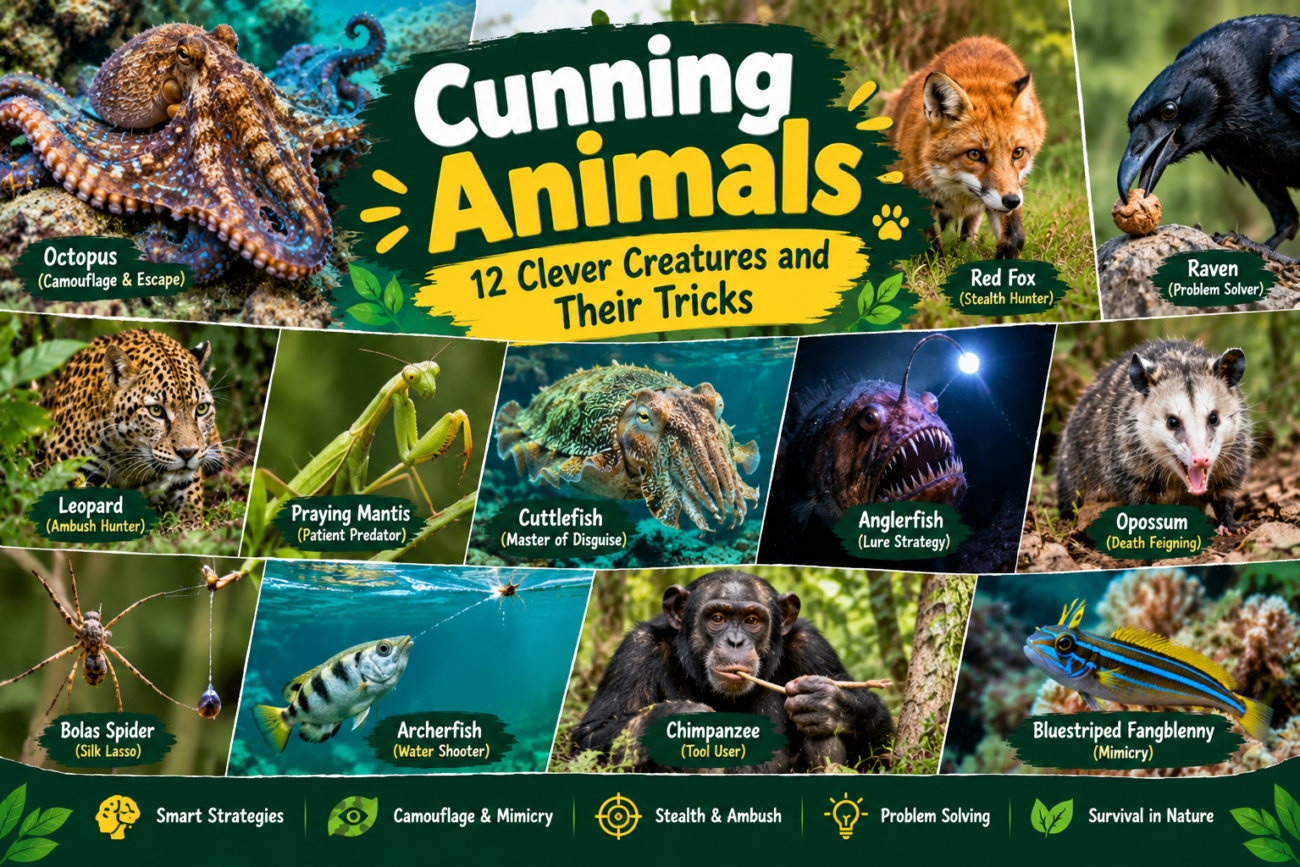Cunning animals