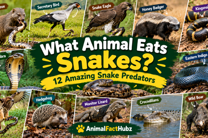 What Animal Eats Snakes? 12 Amazing Snake Predators