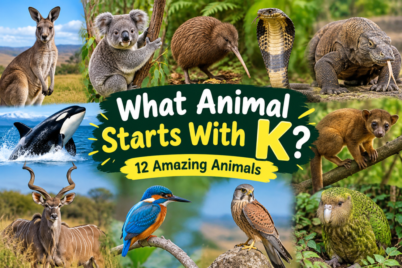 what animal starts with K