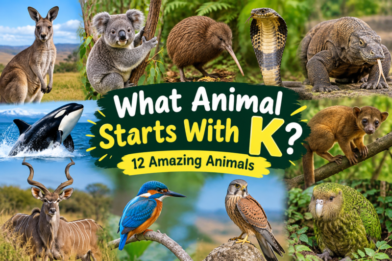 what animal starts with K
