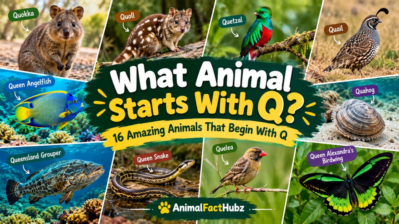 What Animal Starts With Q