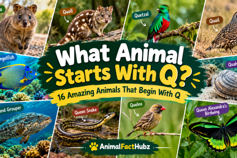 What Animal Starts With Q