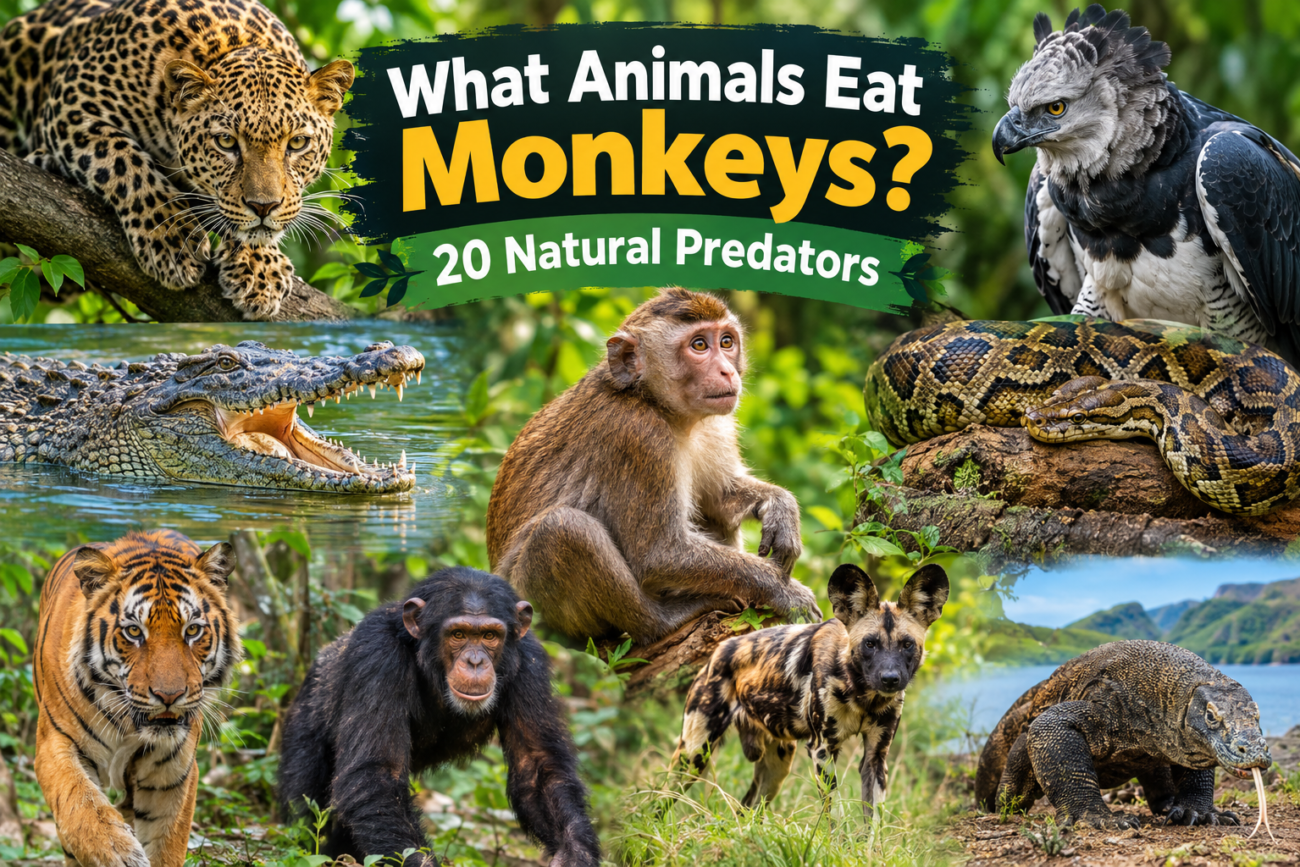 What Animals Eat Monkeys
