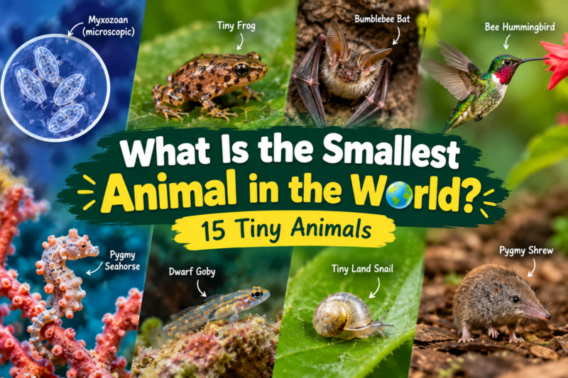 What Is the Smallest Animal in the World? 15 Tiny Animals
