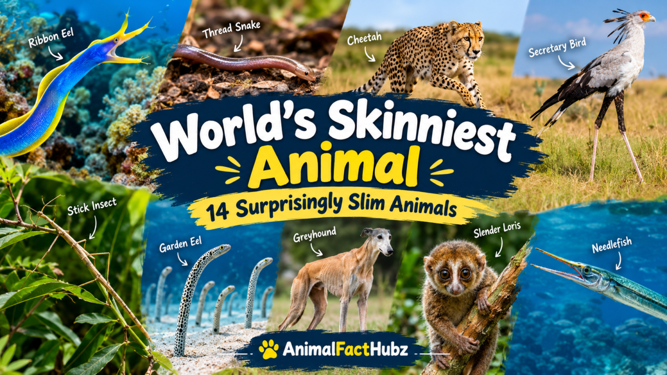 world's skinniest animal