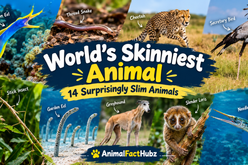 world's skinniest animal